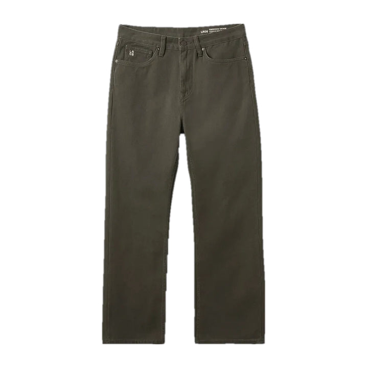 Mid Rise Casual Midweight Men's Jeans - Khaki