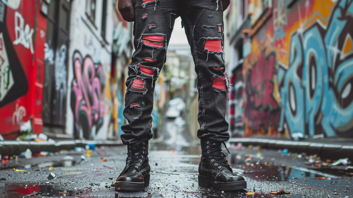 Men's Ripped Black Jeans: A Fashion Manifesto | Jeans4you.shop