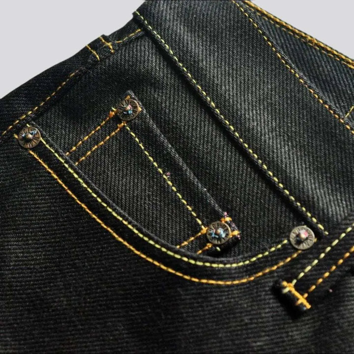 Super heavyweight men's self-edge jeans