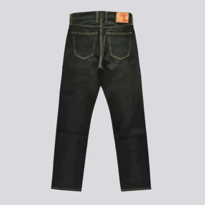 Super heavyweight men's self-edge jeans