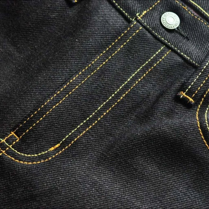 Super heavyweight men's self-edge jeans