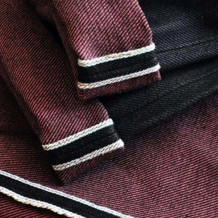 Super heavyweight men's self-edge jeans